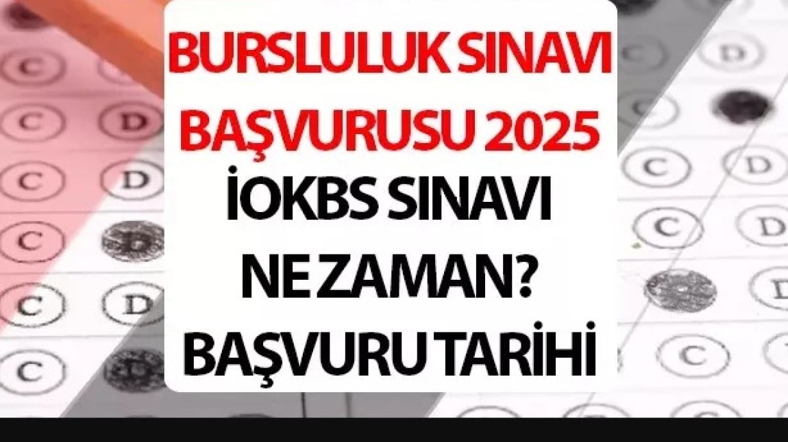 BURSLULUK SINAVI DUYURU VE BAŞVURU KILAVUZU
